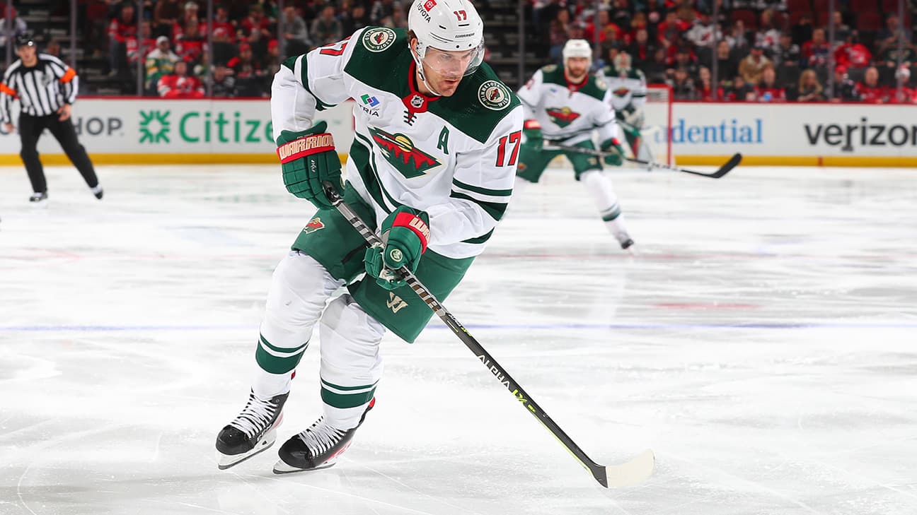 Marcus Foligno action shot