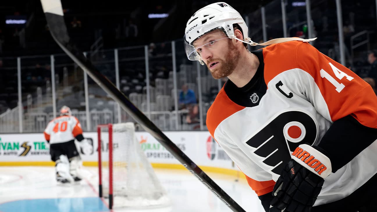 Sean Couturier action shot