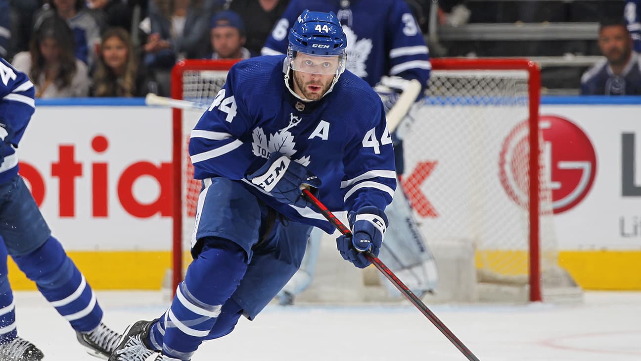 Morgan Rielly action shot