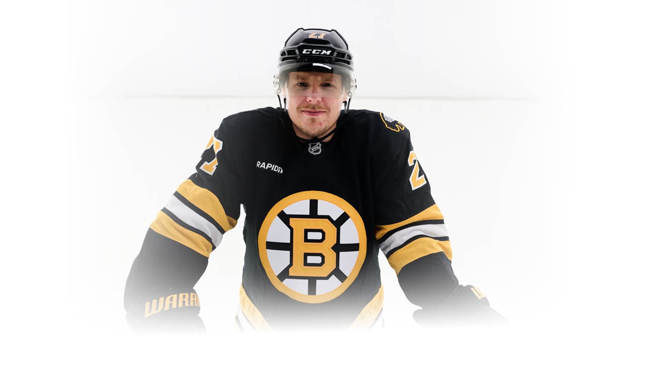 Hampus Lindholm action shot