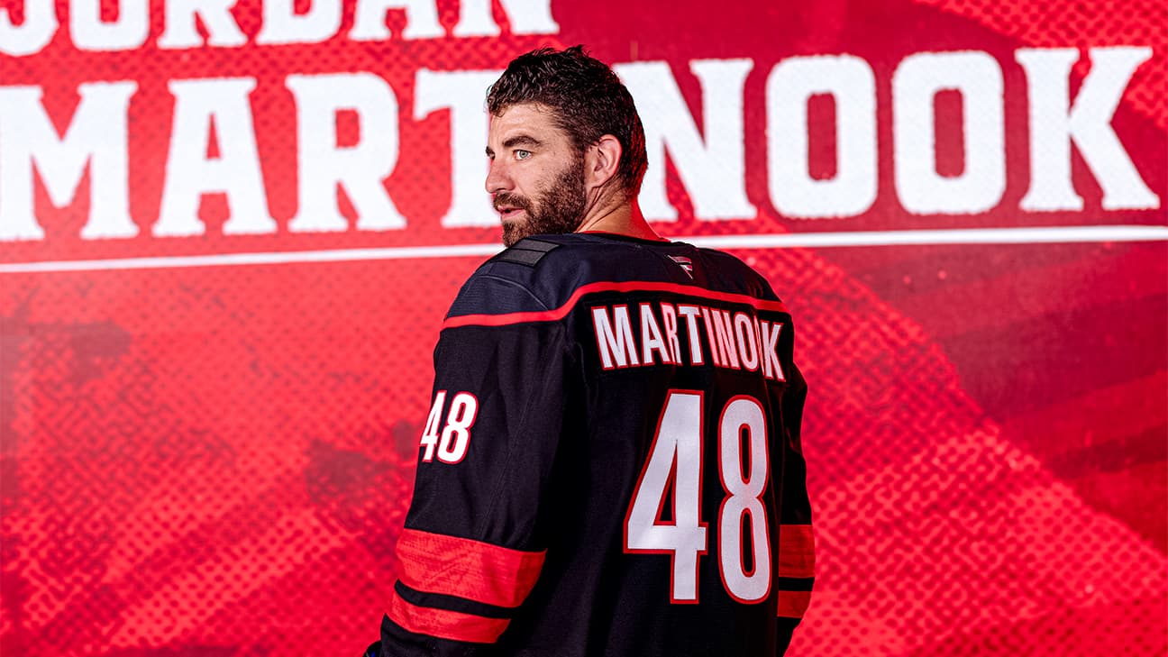 Jordan Martinook action shot