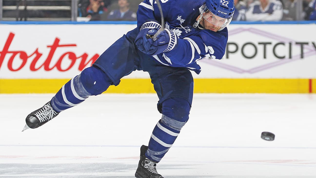 Jake McCabe action shot