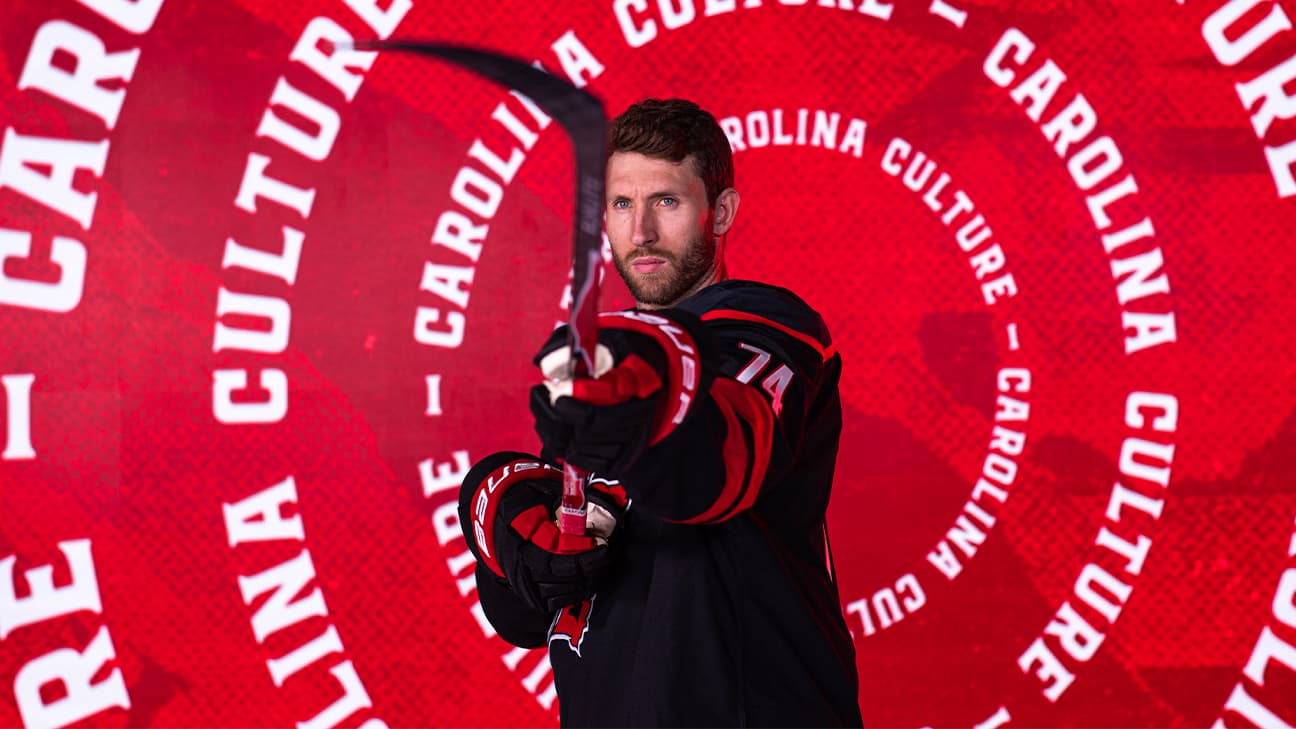 Jaccob Slavin action shot