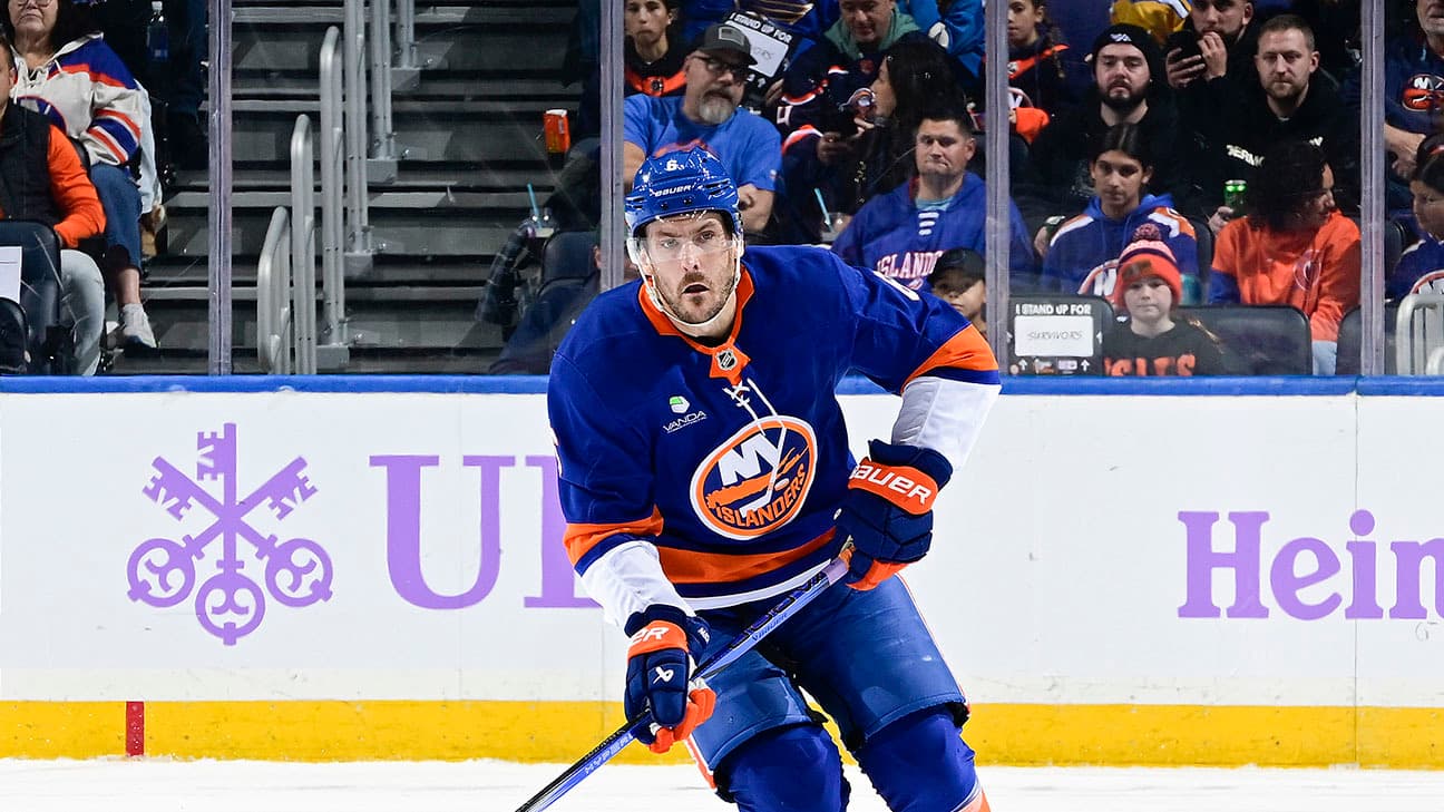 Ryan Pulock action shot