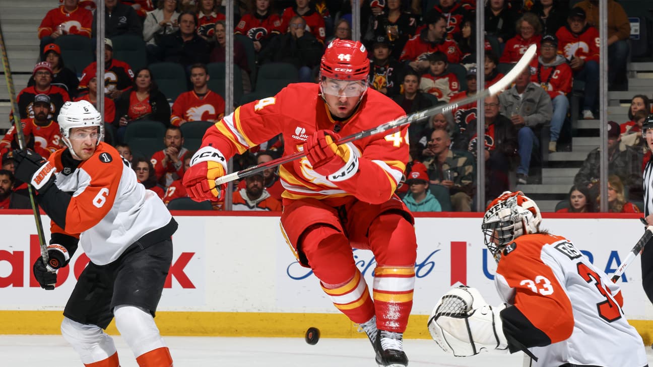 Joel Hanley action shot