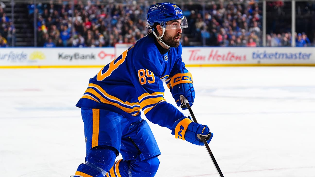 Alex Tuch action shot