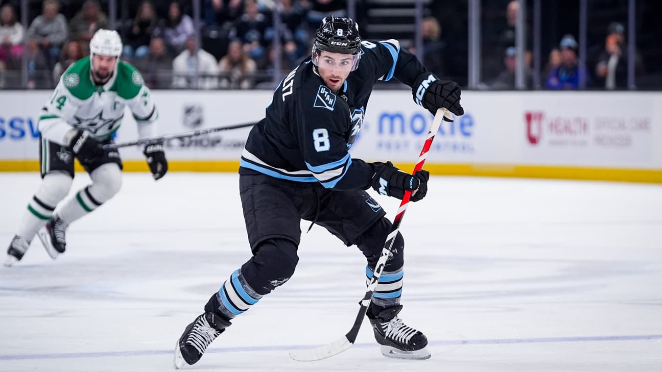 Nick Schmaltz action shot