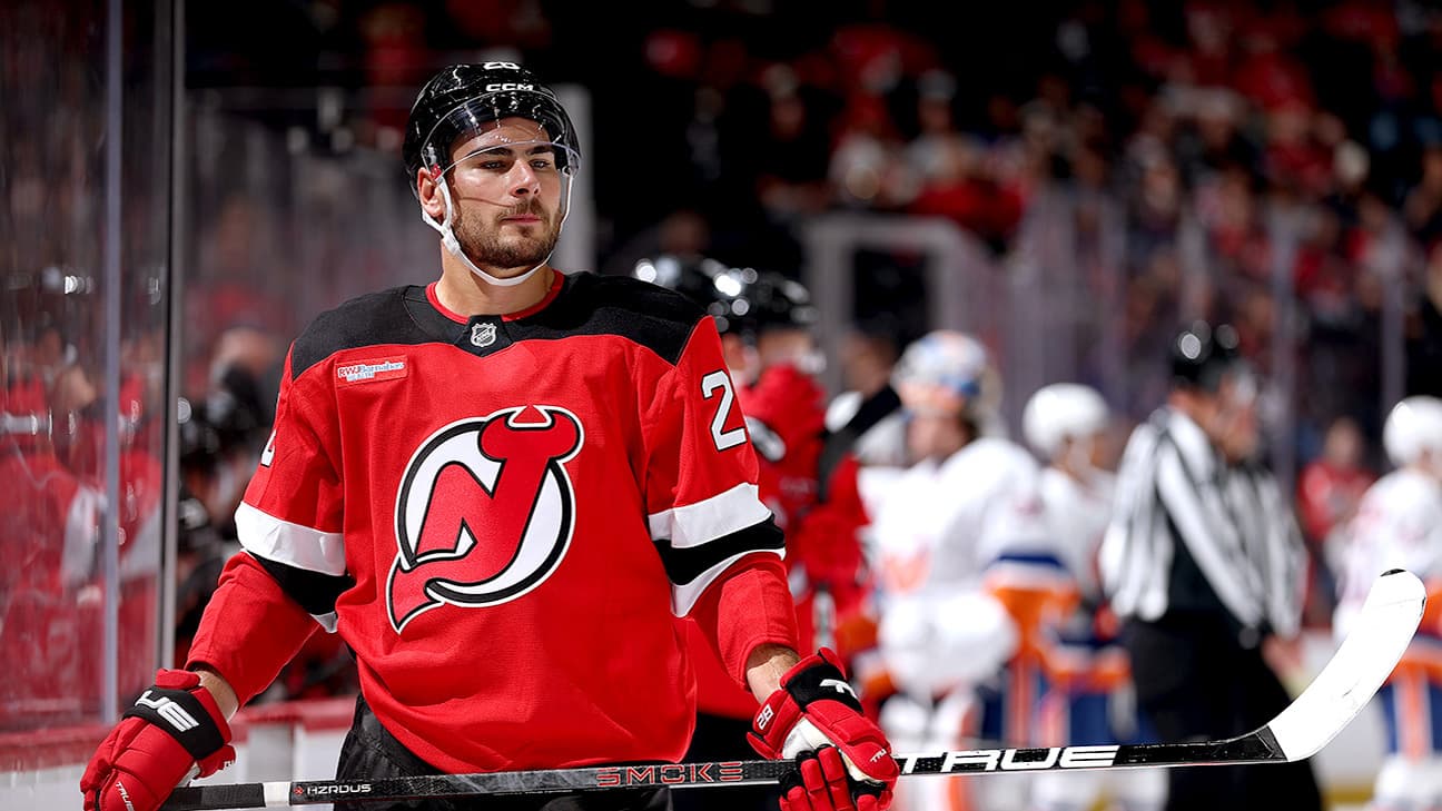 Timo Meier action shot