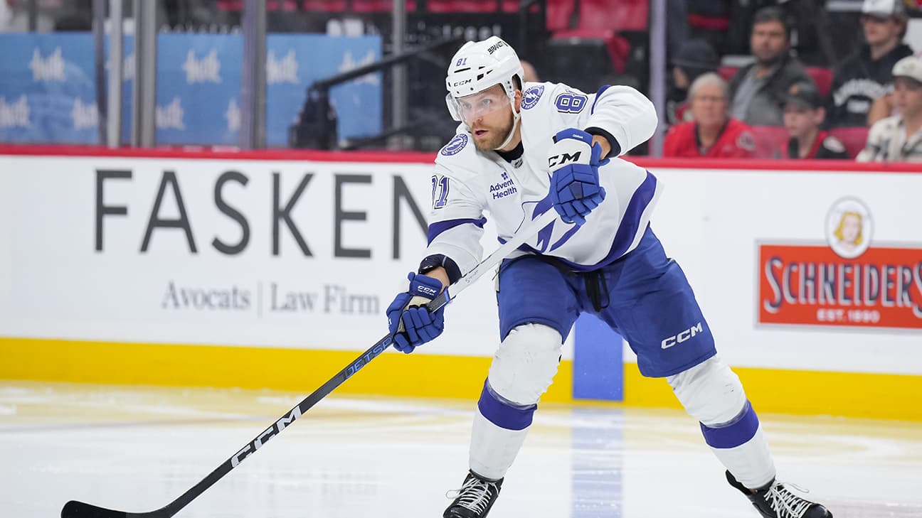 Erik Cernak action shot