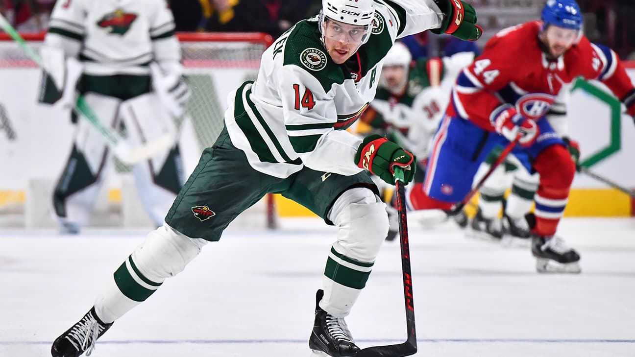 Joel Eriksson Ek action shot