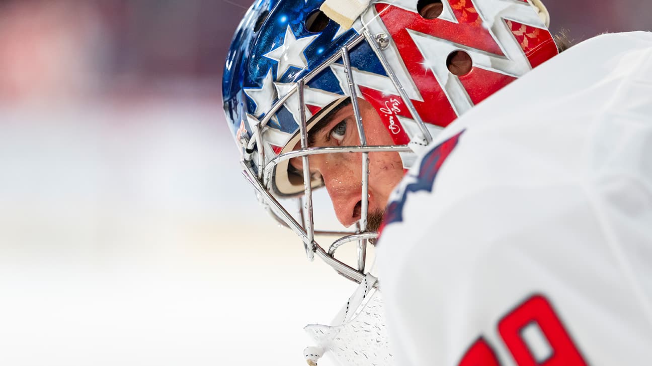 Charlie Lindgren action shot