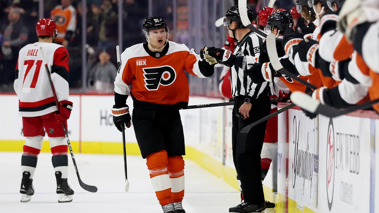 Carl Grundstrom action shot