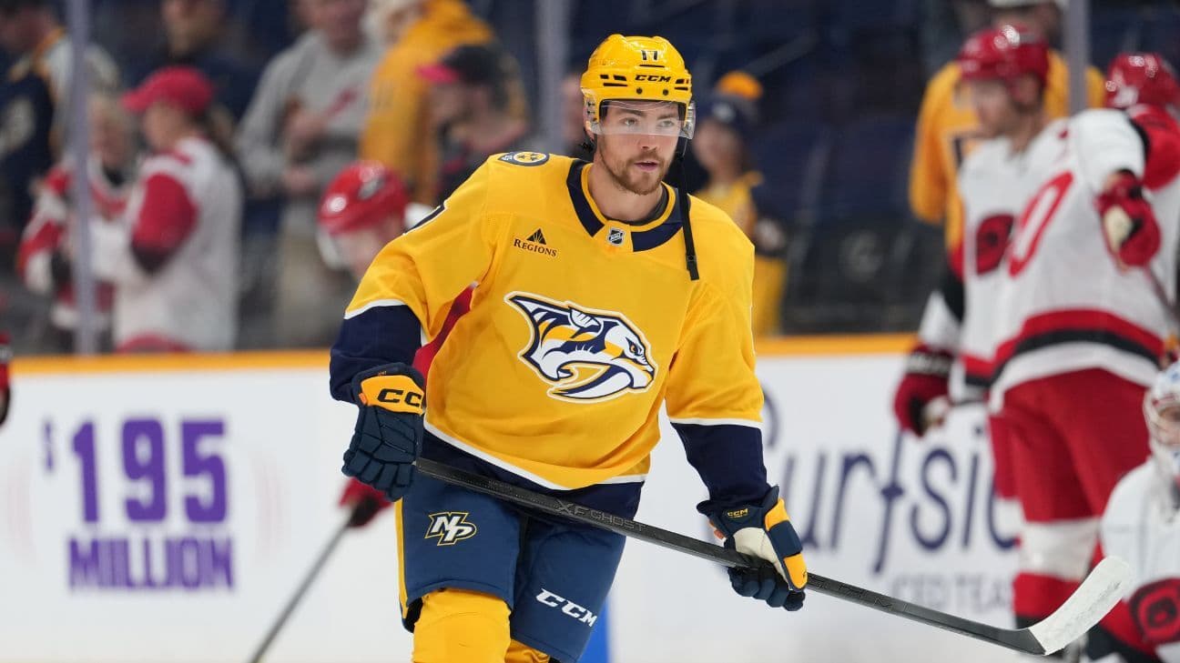 Tyson Jost action shot