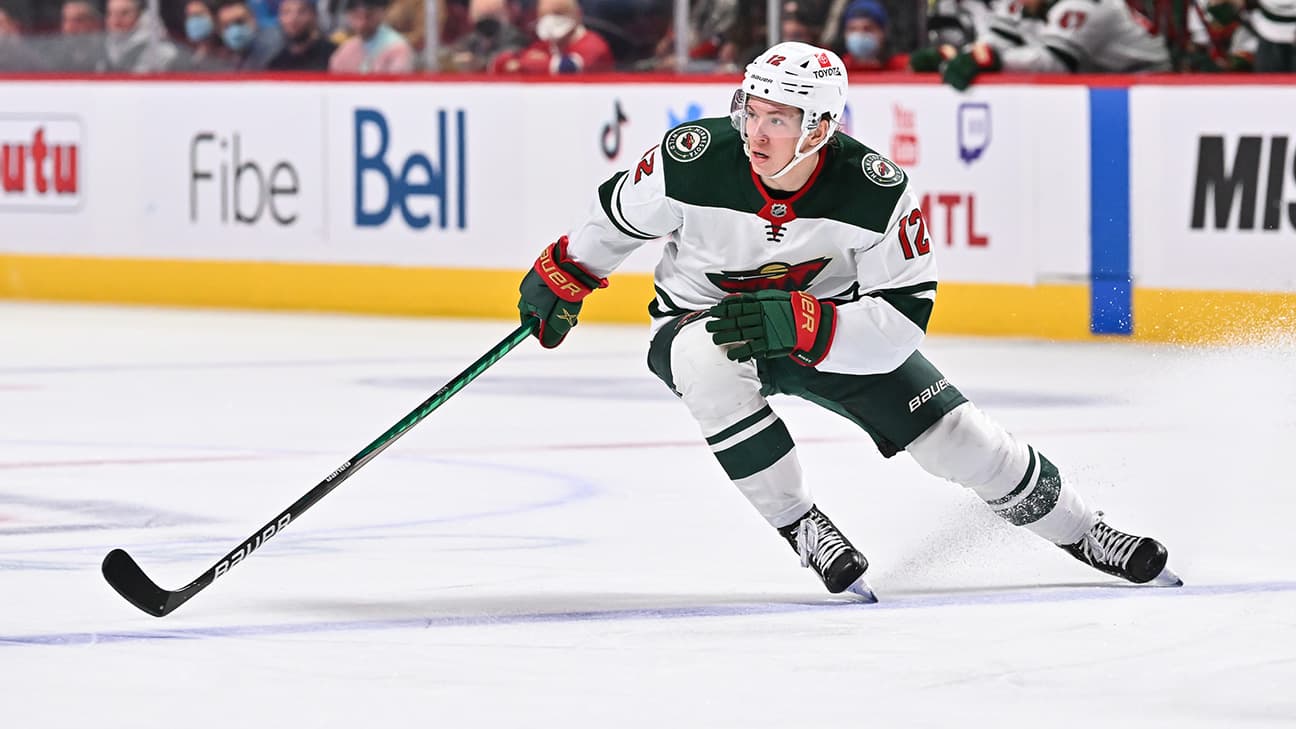 Matt Boldy action shot