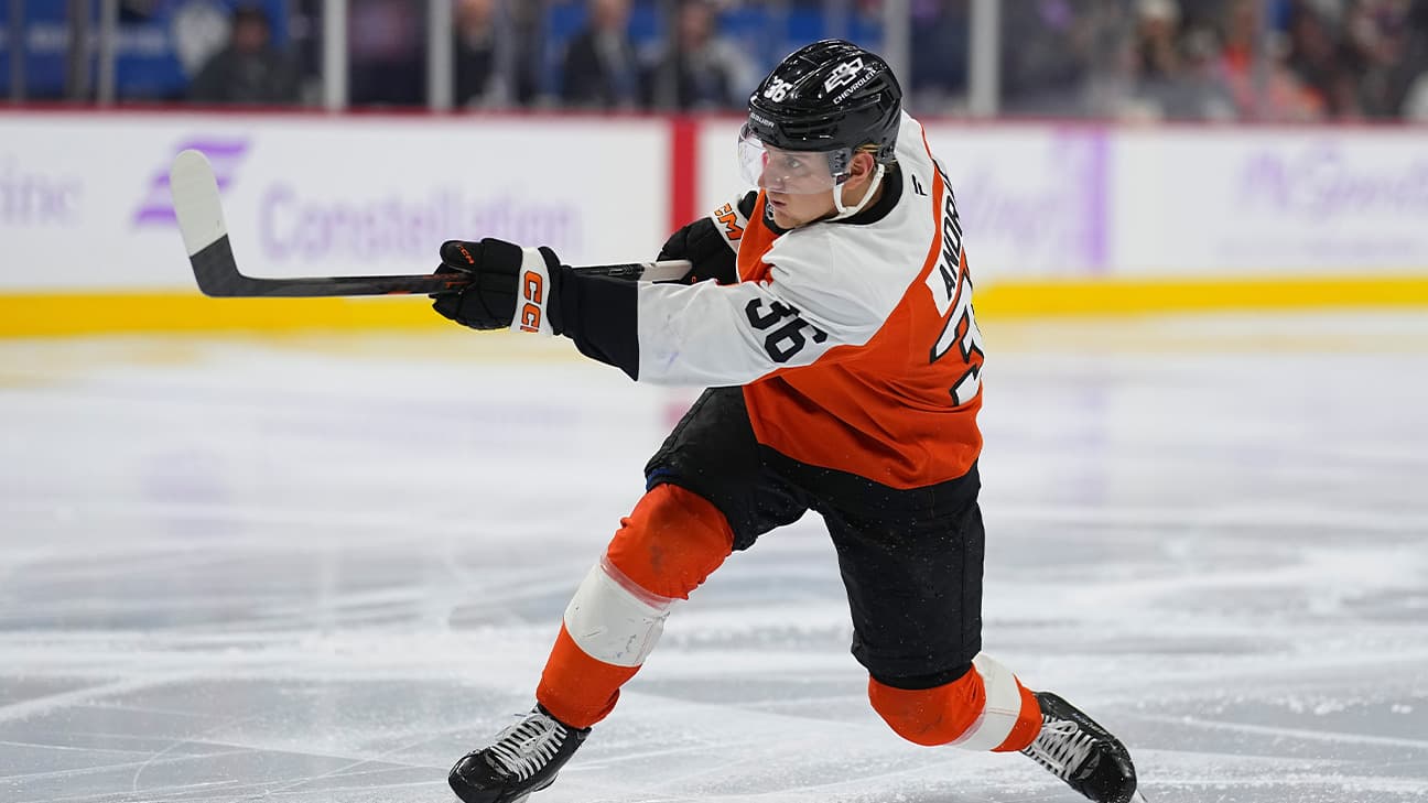 Emil Andrae action shot