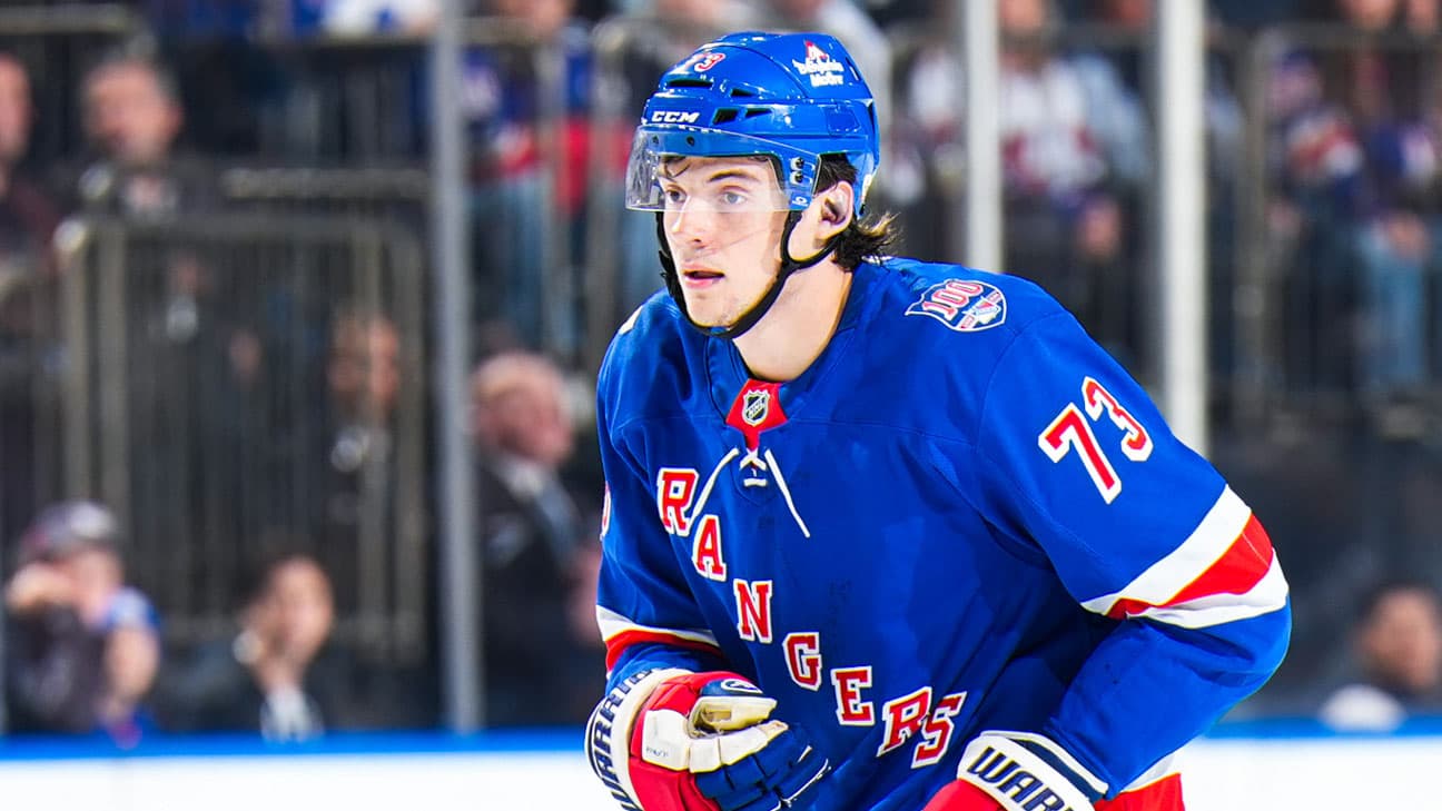 Matt Rempe action shot