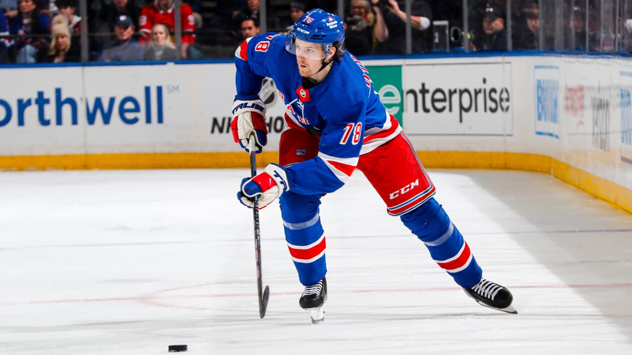 Brennan Othmann action shot