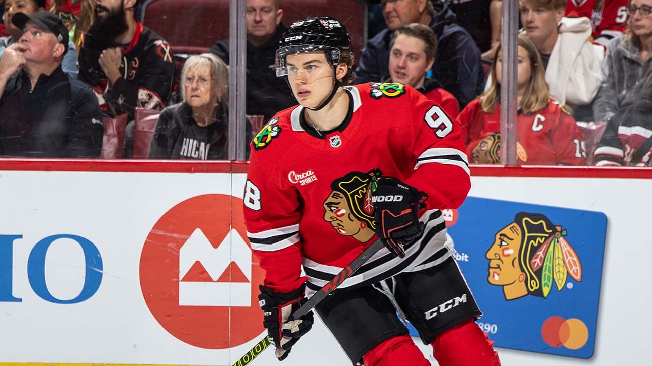 Connor Bedard action shot