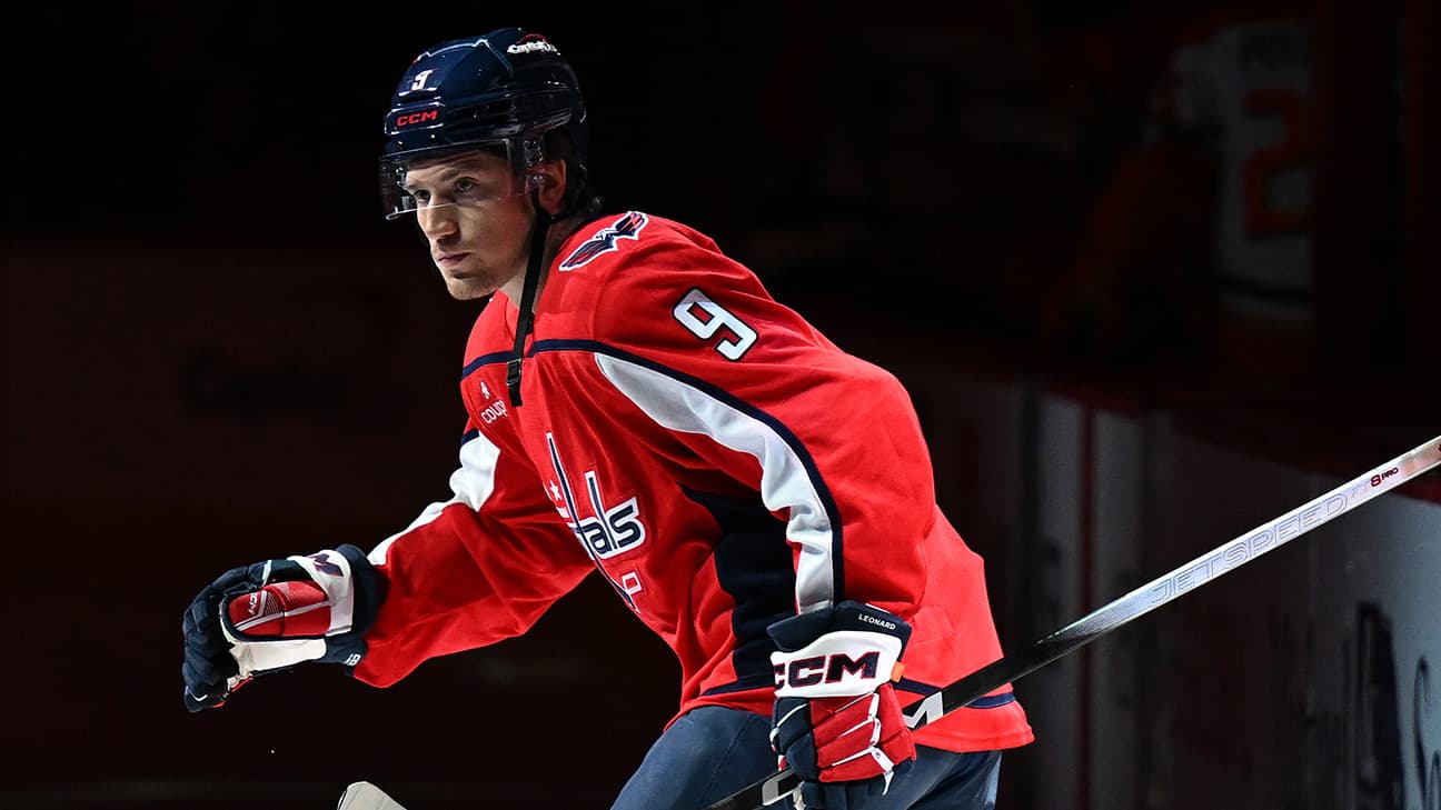 Ryan Leonard action shot