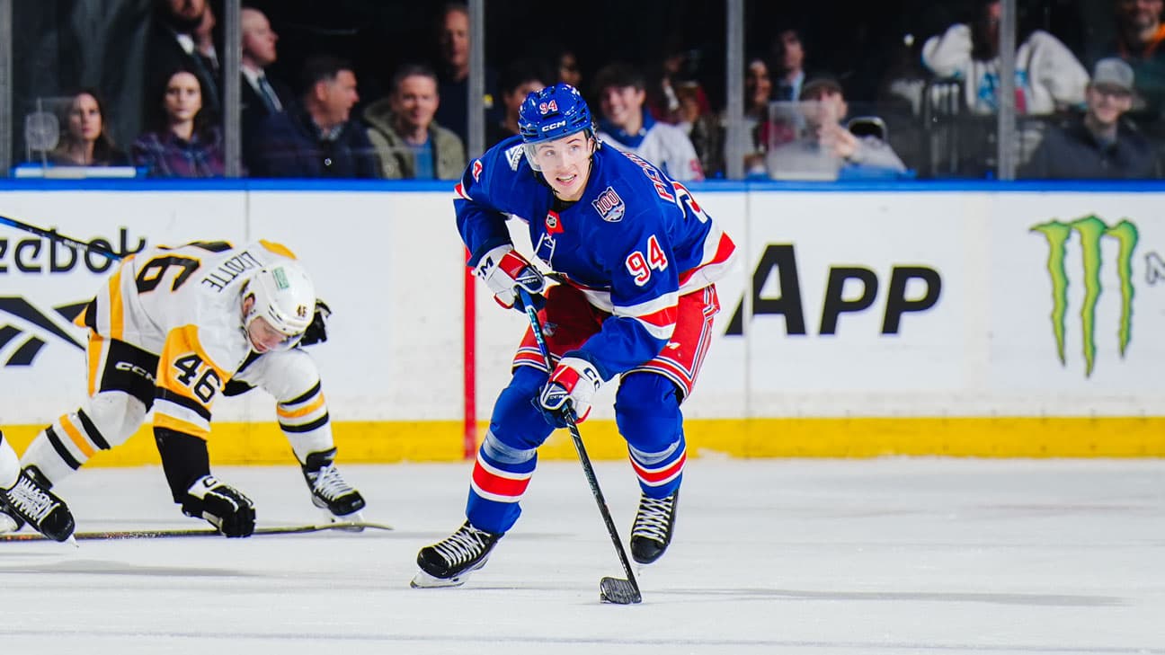 Gabe Perreault action shot