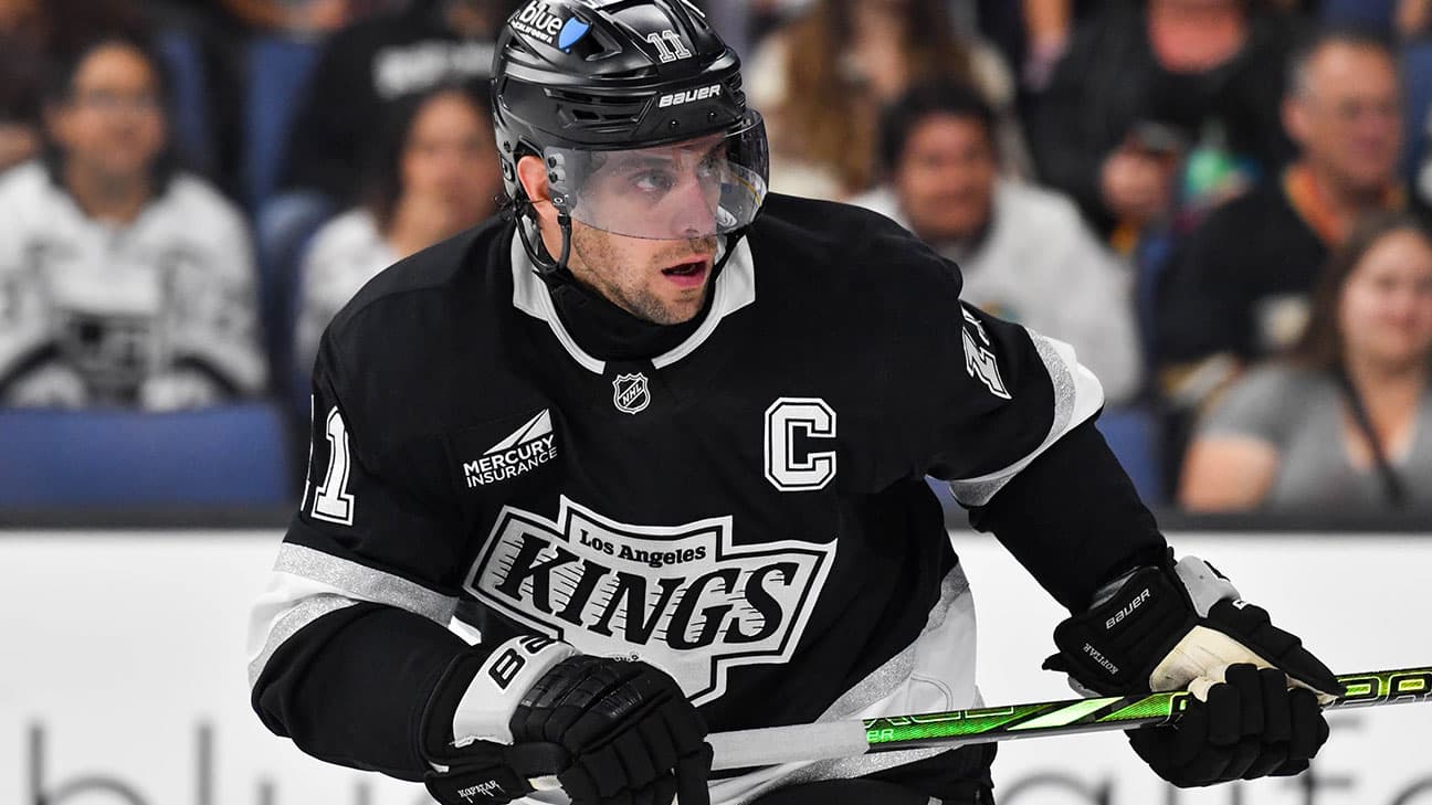 Anze Kopitar action shot