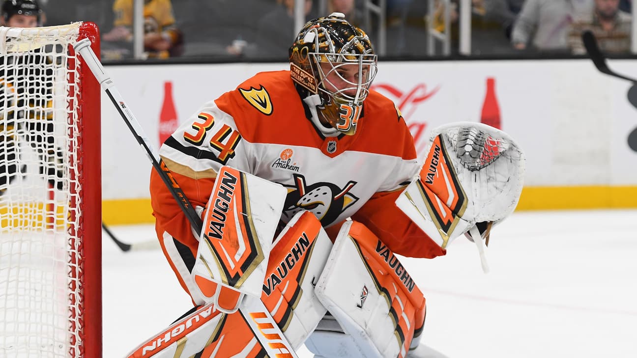 Petr Mrazek action shot