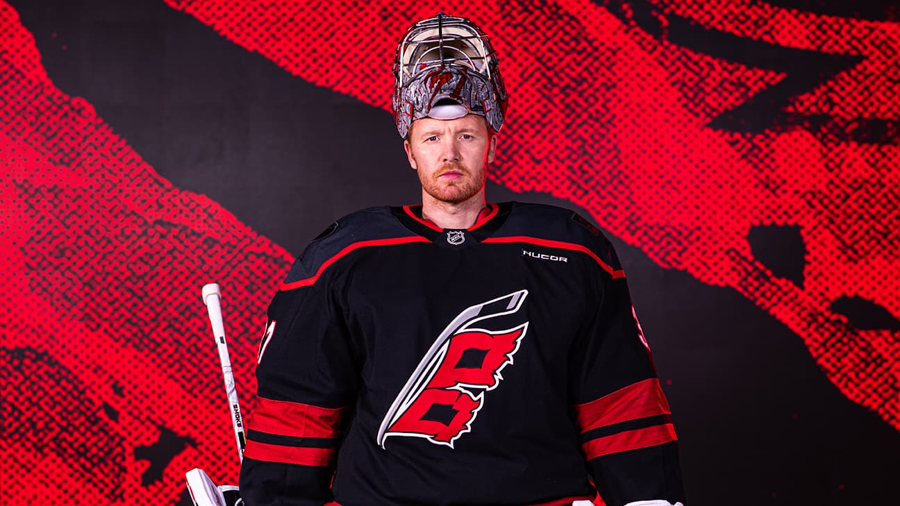 Frederik Andersen action shot