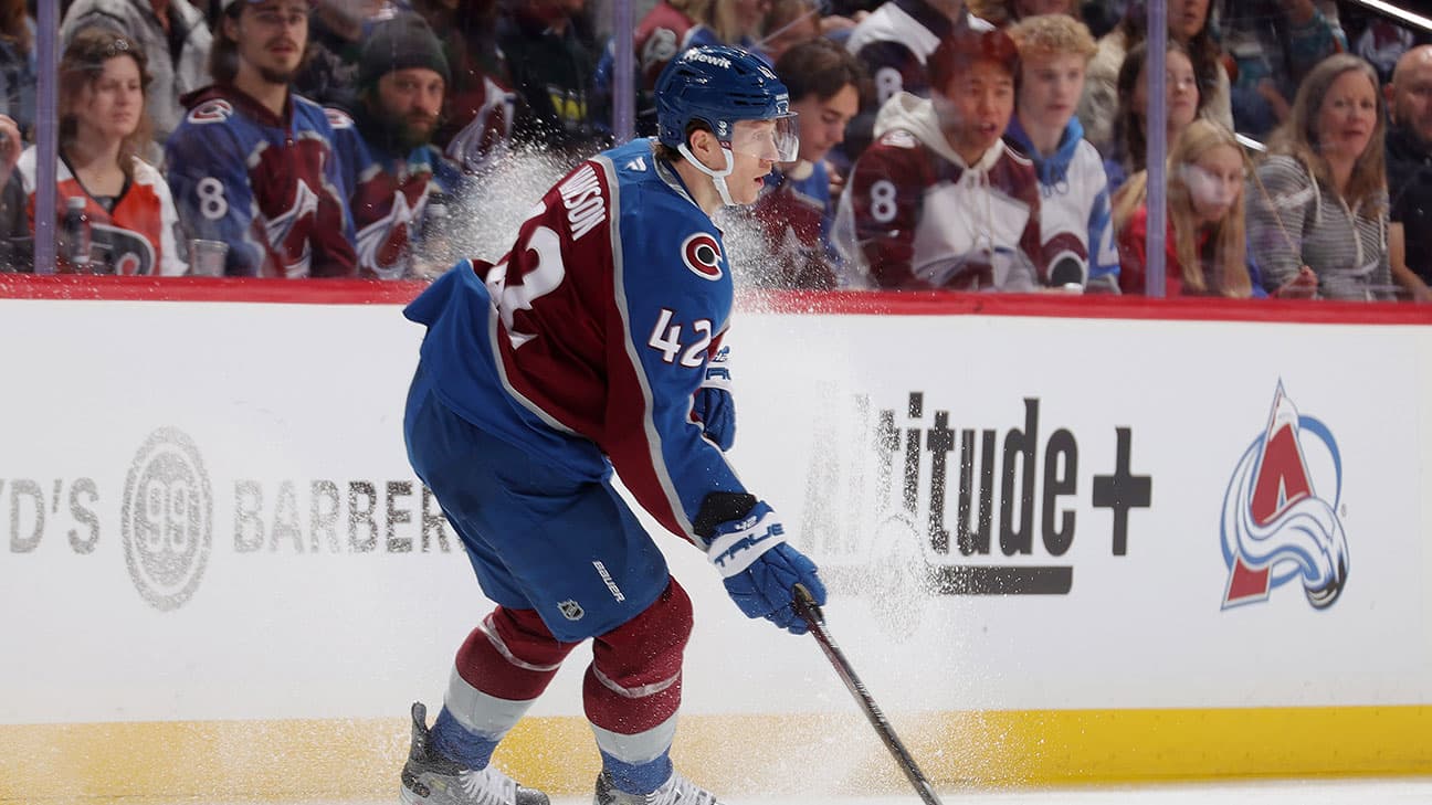 Josh Manson action shot