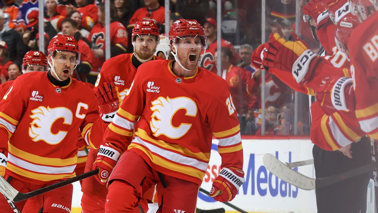 Blake Coleman action shot