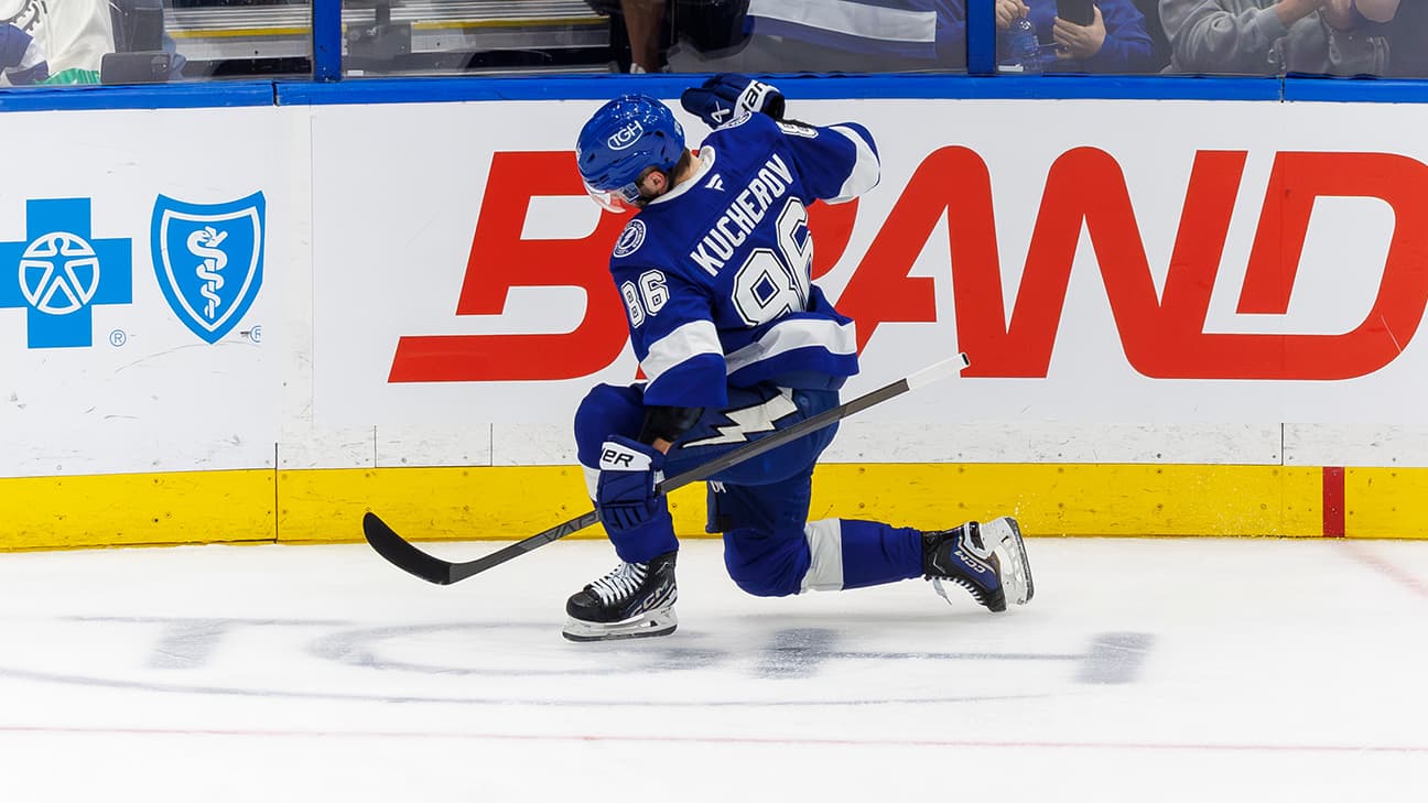 Nikita Kucherov action shot
