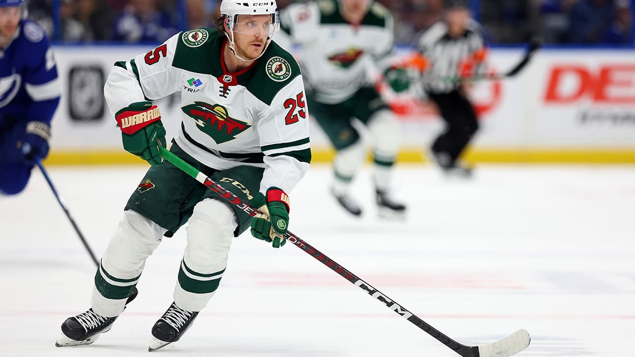 Jonas Brodin action shot