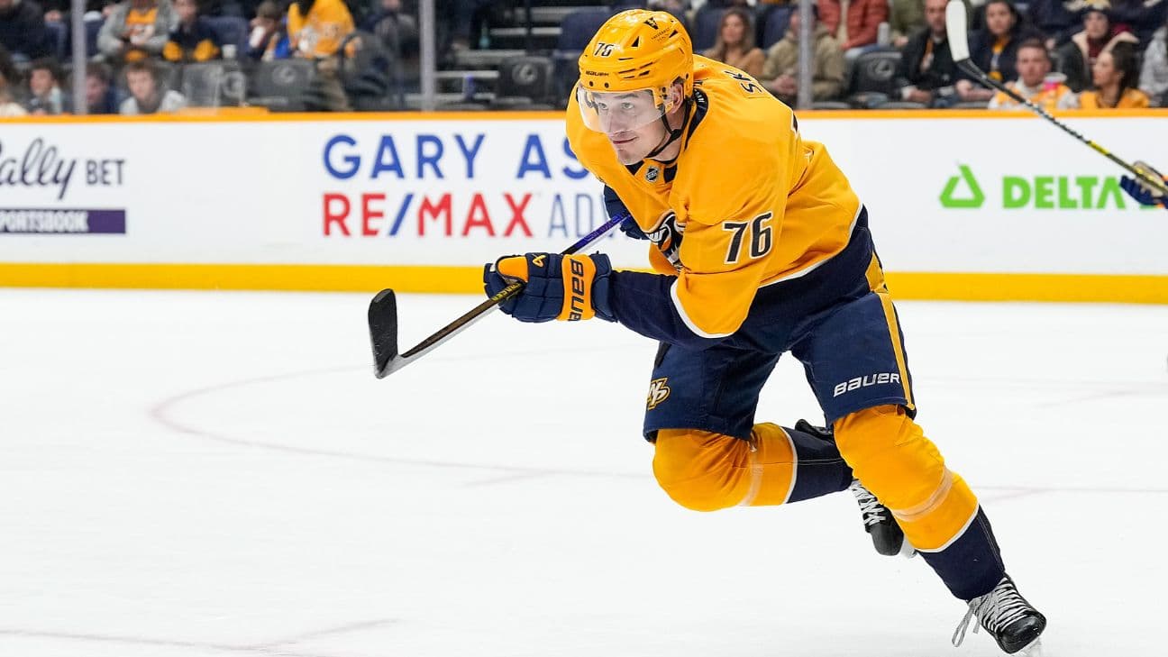 Brady Skjei action shot