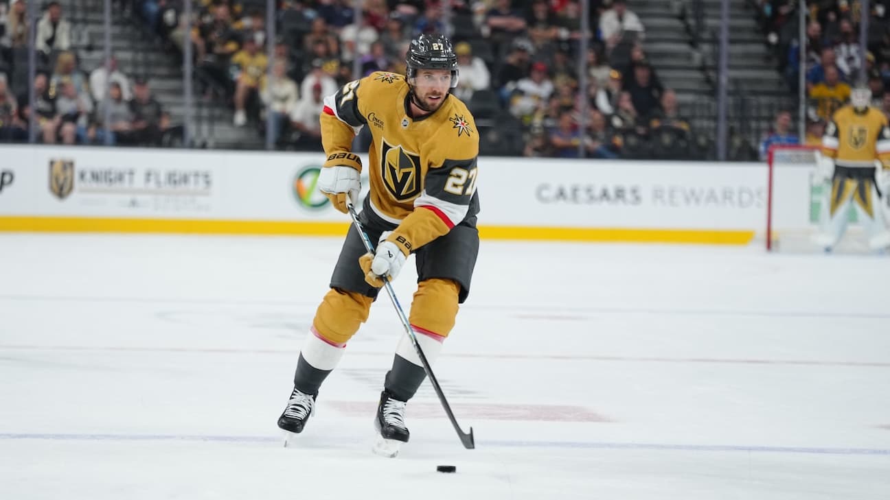 Shea Theodore action shot