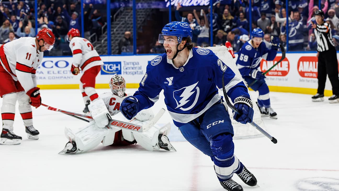 Brayden Point action shot