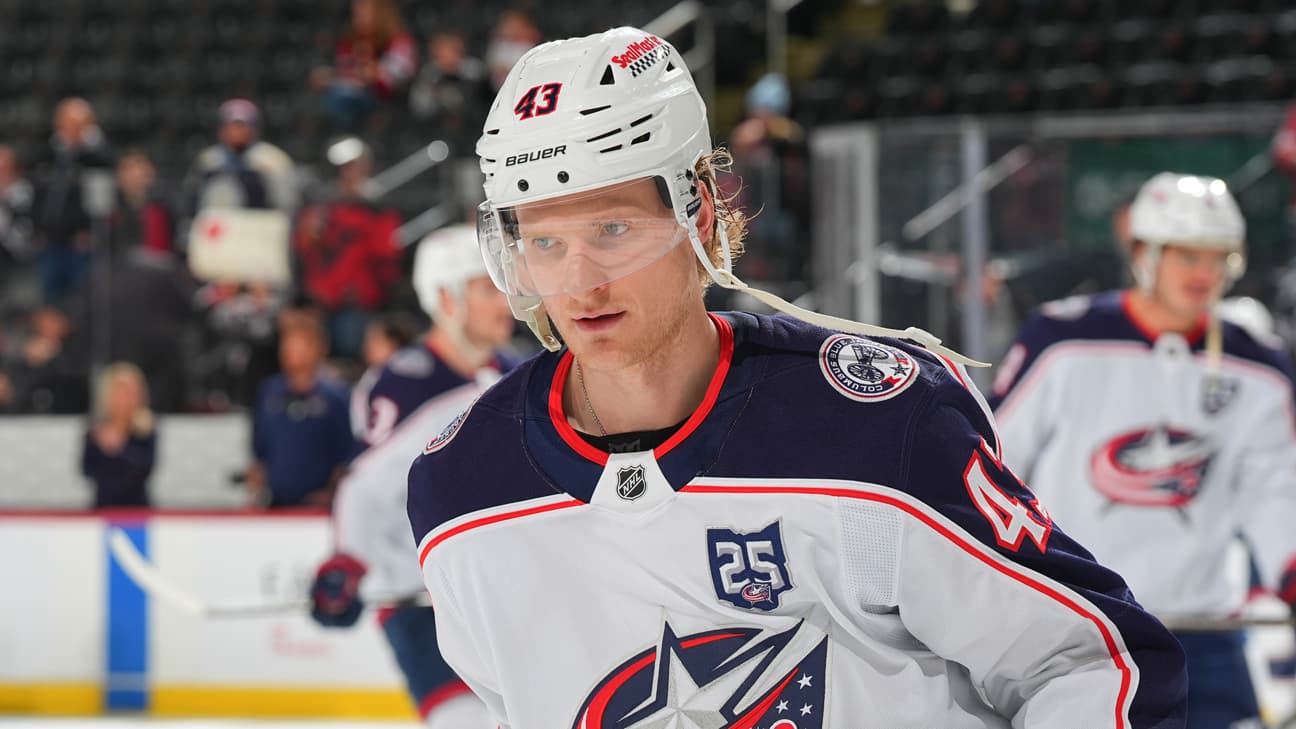 Danton Heinen action shot