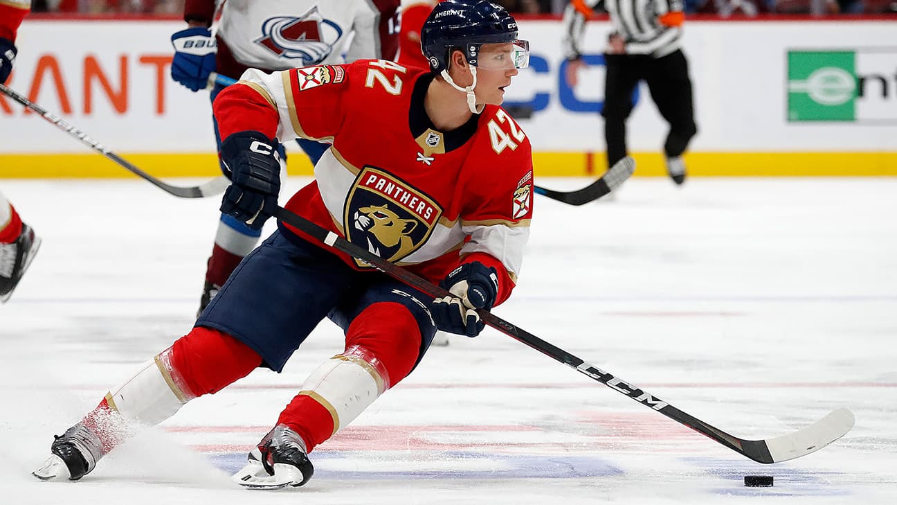 Gustav Forsling action shot