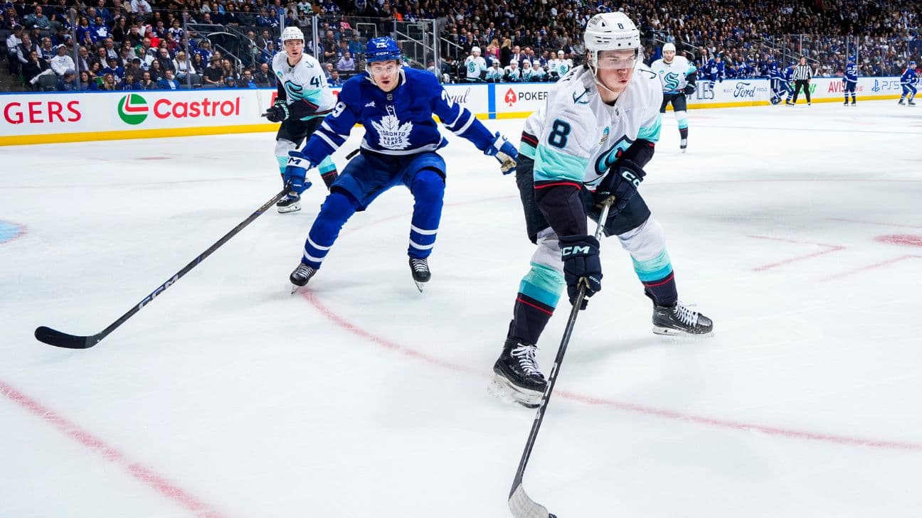 Cale Fleury action shot