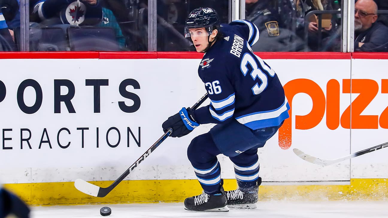 Morgan Barron action shot