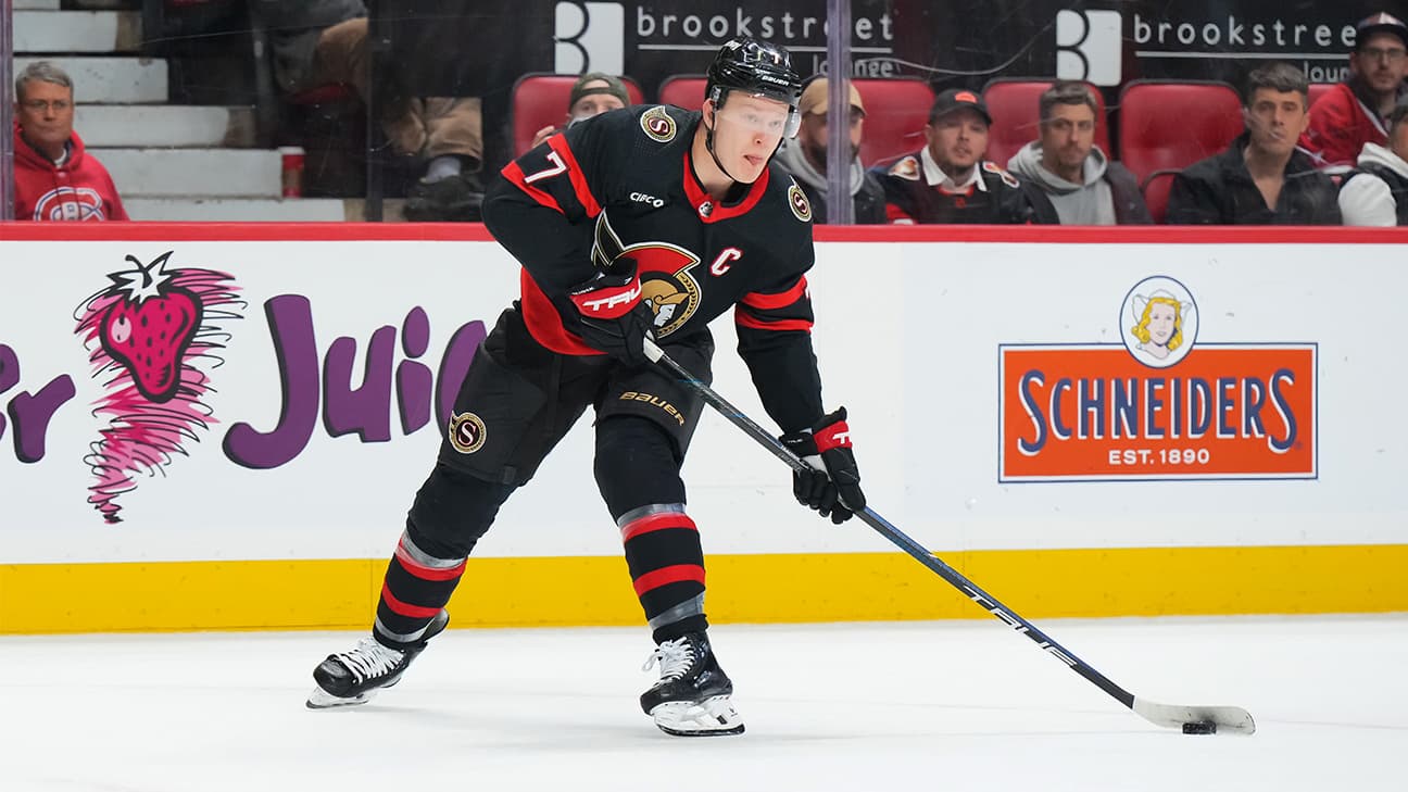 Brady Tkachuk action shot