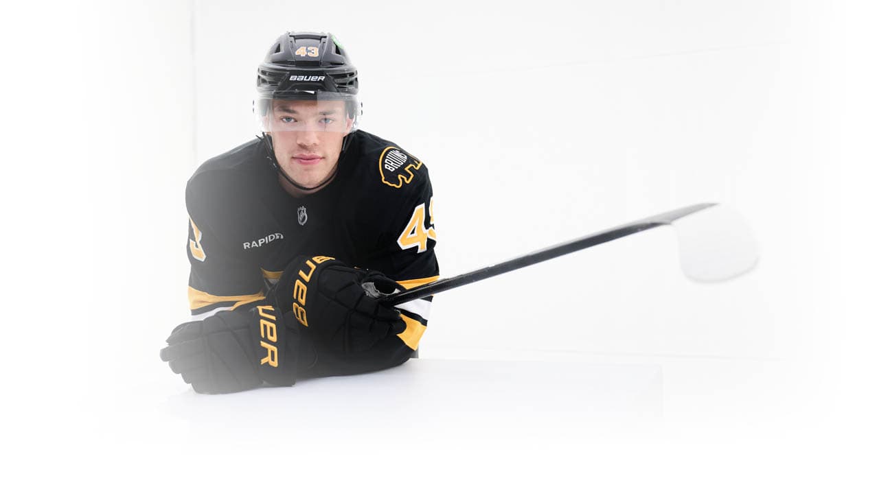 Jordan Harris action shot