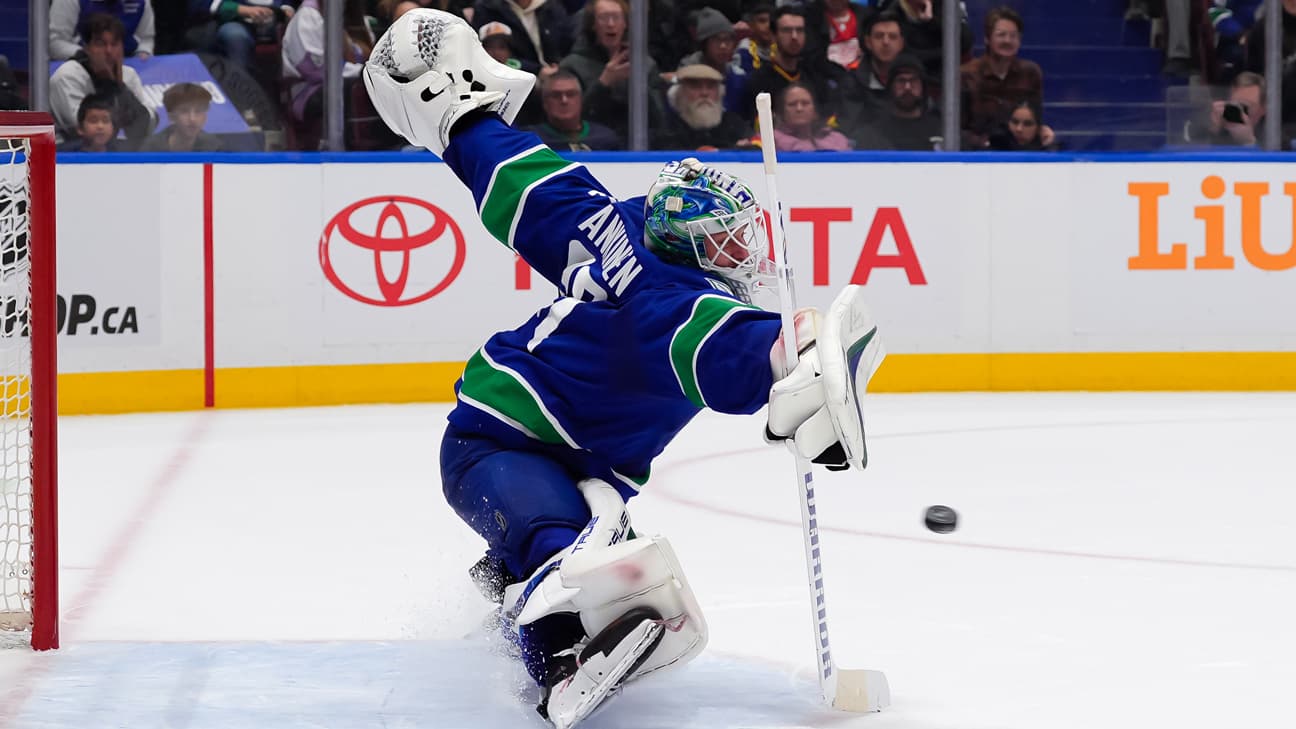 Kevin Lankinen action shot