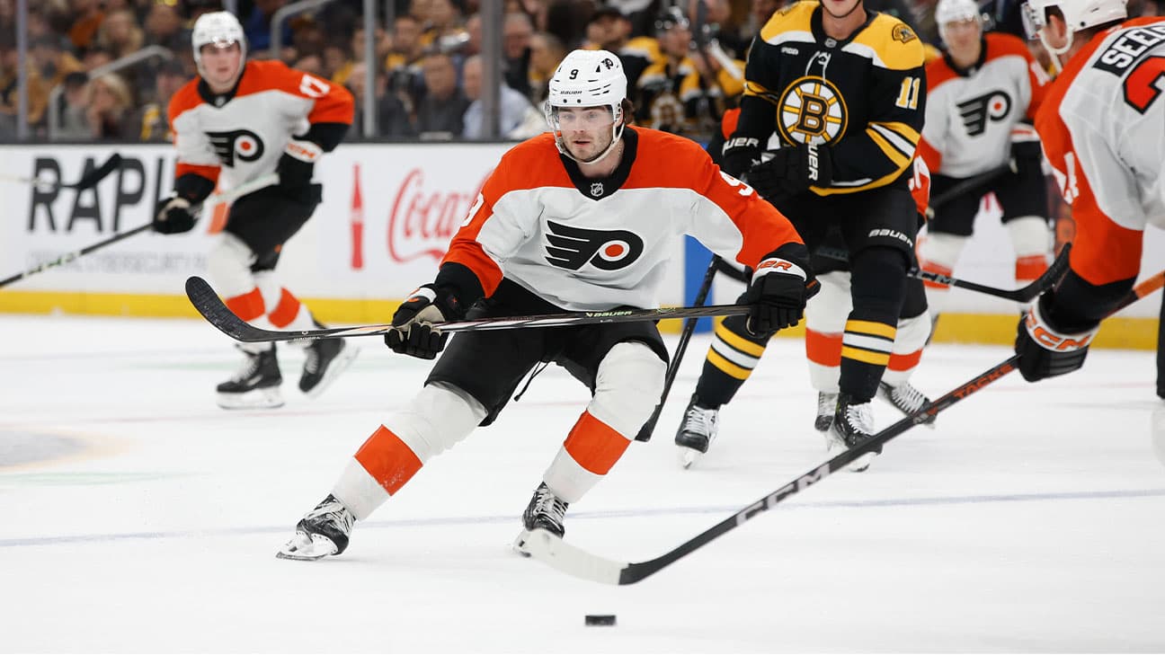 Jamie Drysdale action shot